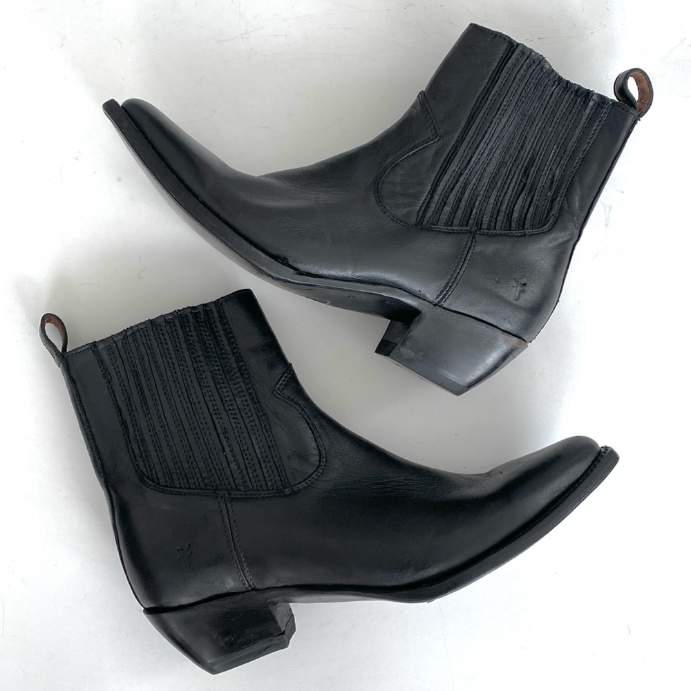 Frye Black Ankle Boots